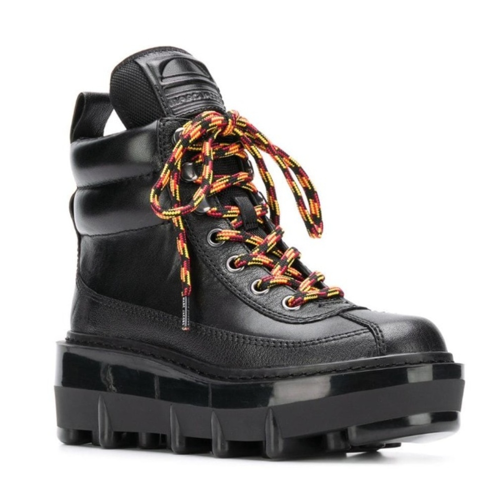 MARC JACOBS Women's Shay Leather Wedge Hiking Boot - Picture 5 of 8